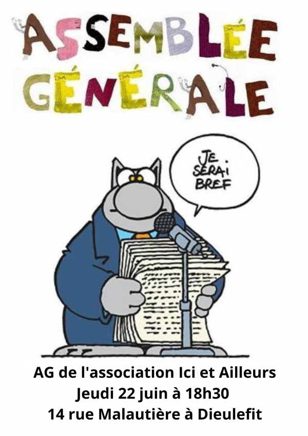 Assemblée générale de l'association Ici et Ailleurs (Ensemble Ici et RadioLà)