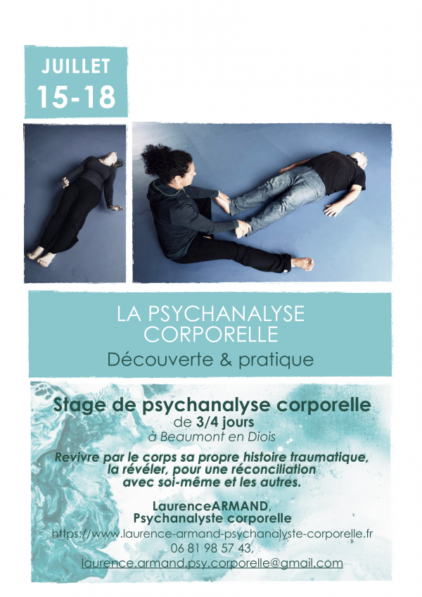 Stage de Psychanalyse corporelle