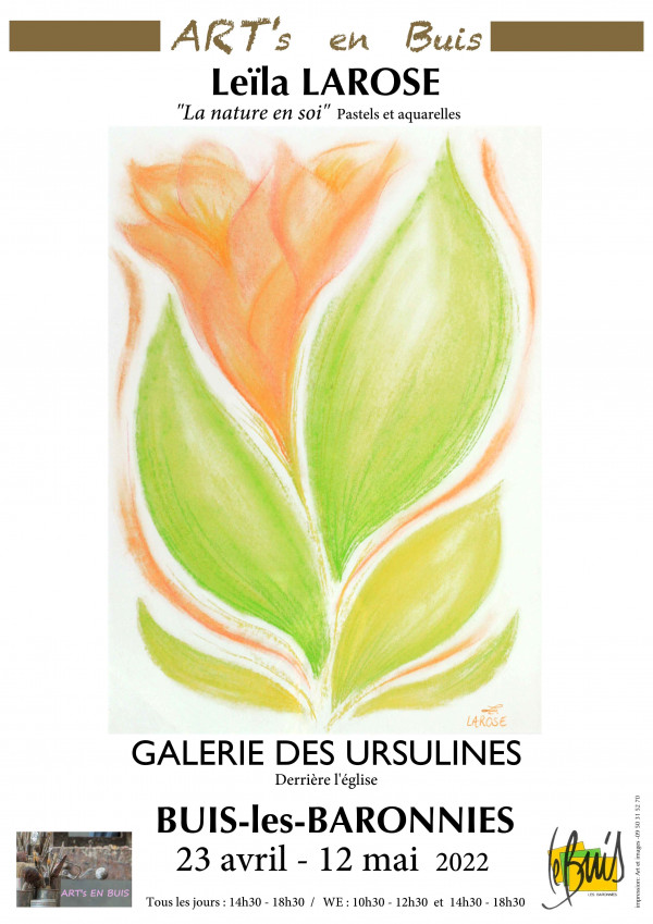 Exposition de Leïla Larose - Galerie des Ursulines