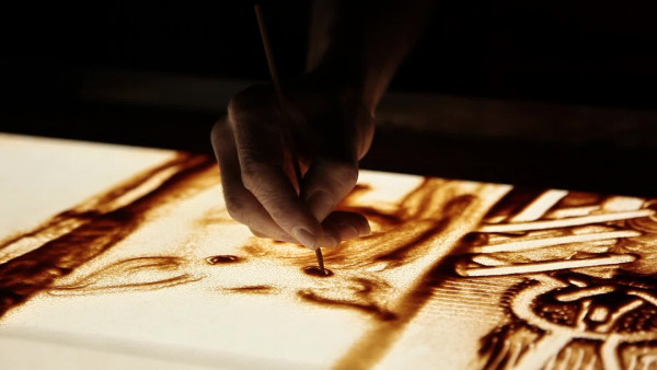 Soirée autour du dessin sur sable : spectacles, films, expo