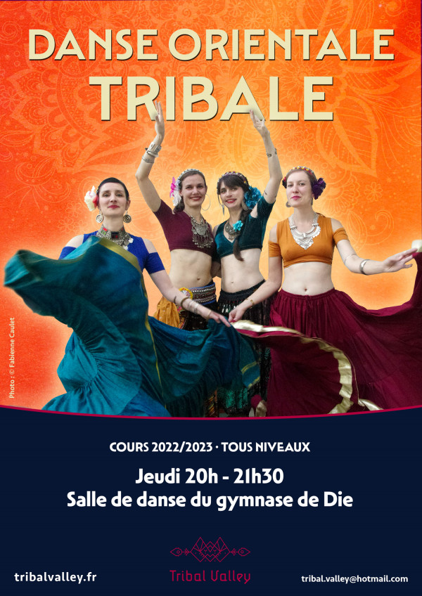 Cours de danse orientale tribale