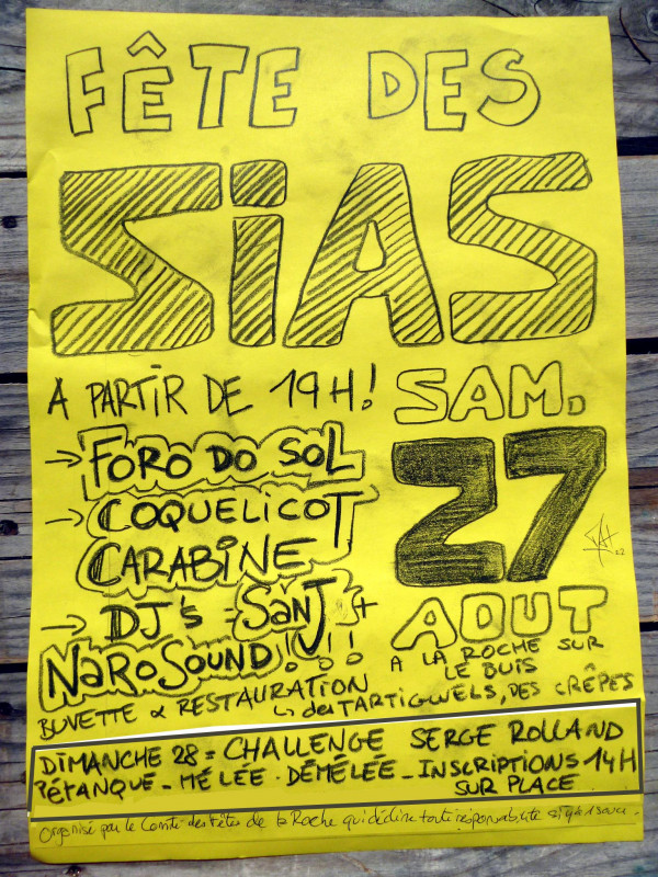 fête du hameau des Sias