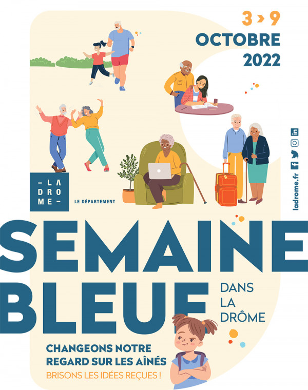 SEMAINE BLEUE dans la Drôme