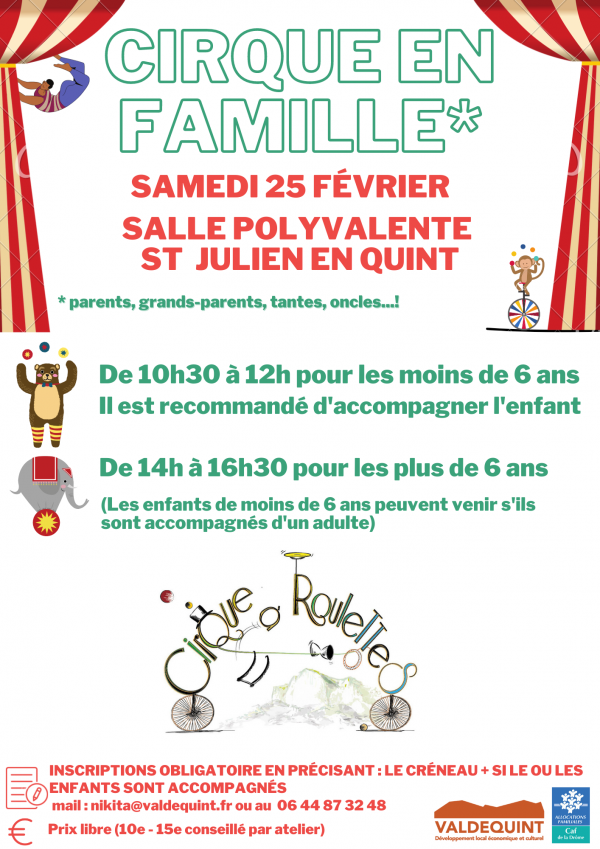 Cirque en famille