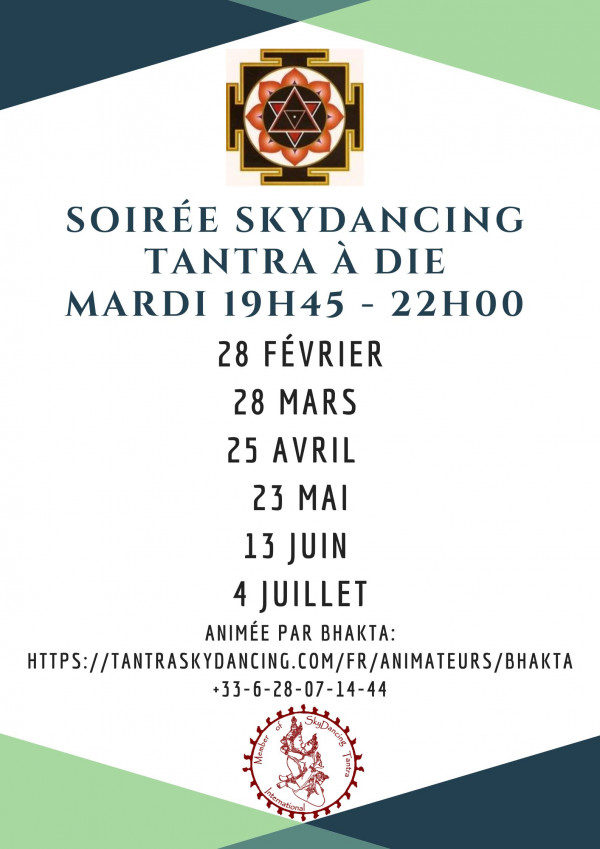 Soirée Skydancing Tantra à Die - duplication