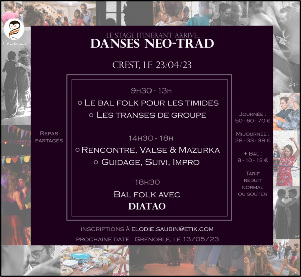 Le Stage Itinérant - Danses néo-trad