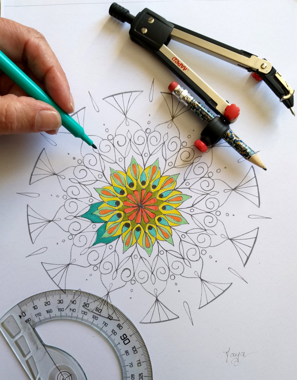 ATELIER CREATION DE MANDALA