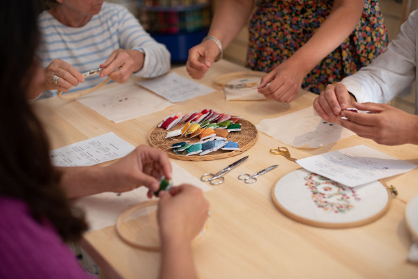 Atelier "Premiers points de Broderie"