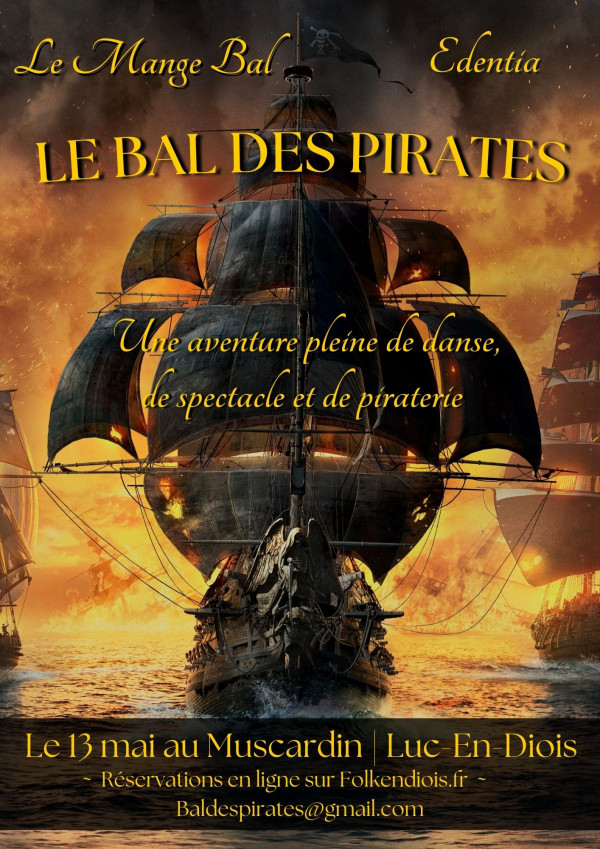 LE BAL DES PIRATES - 13 mai - Luc-En-Diois