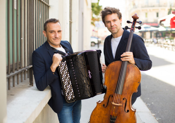 Festival d'été des Sérénades en Baronnies: Les Sauvages (accordéon-violoncelle)