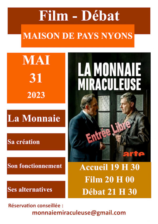 Film débat sur la monnaie