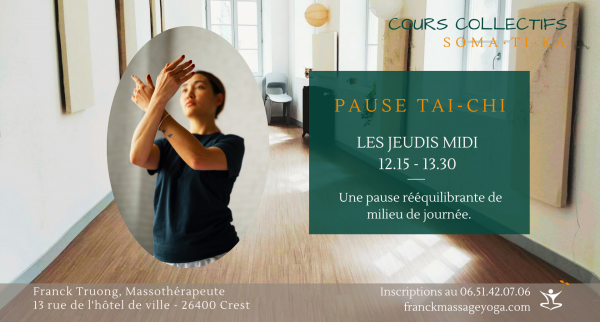 Pause Tai-chi du midi - tous niveaux