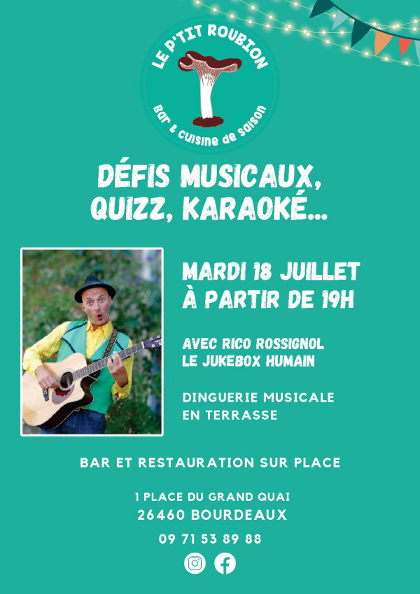 Le Jukebox humain, Rico Rossignol