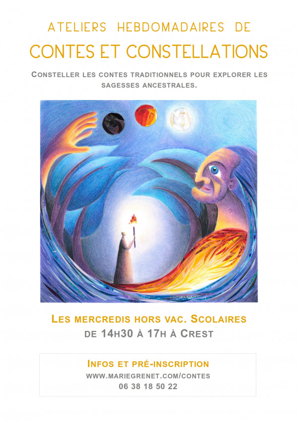 Atelier "Contes et constellations" : Consteller les contes traditionnels pour explorer les sagesses ancestrales.