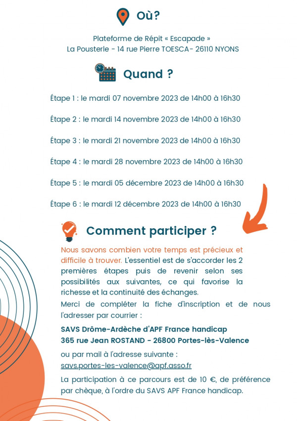 Parcours Aidants "Et si on en parlait ?"