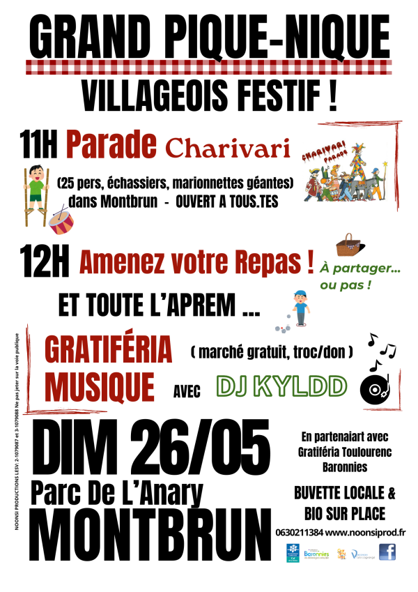 Pique Nique Villageois & Parade Charivari