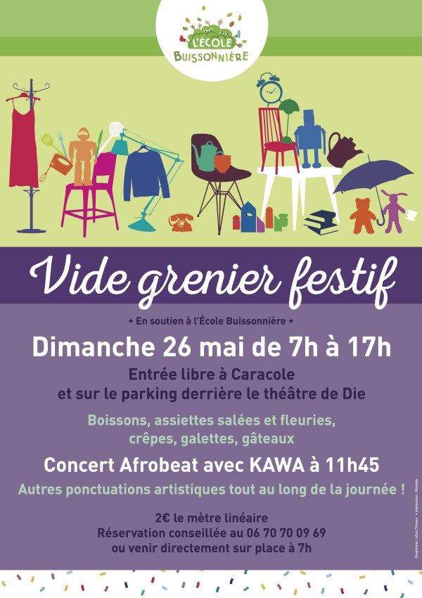 Vide Grenier Festif Caracole (Die 26)