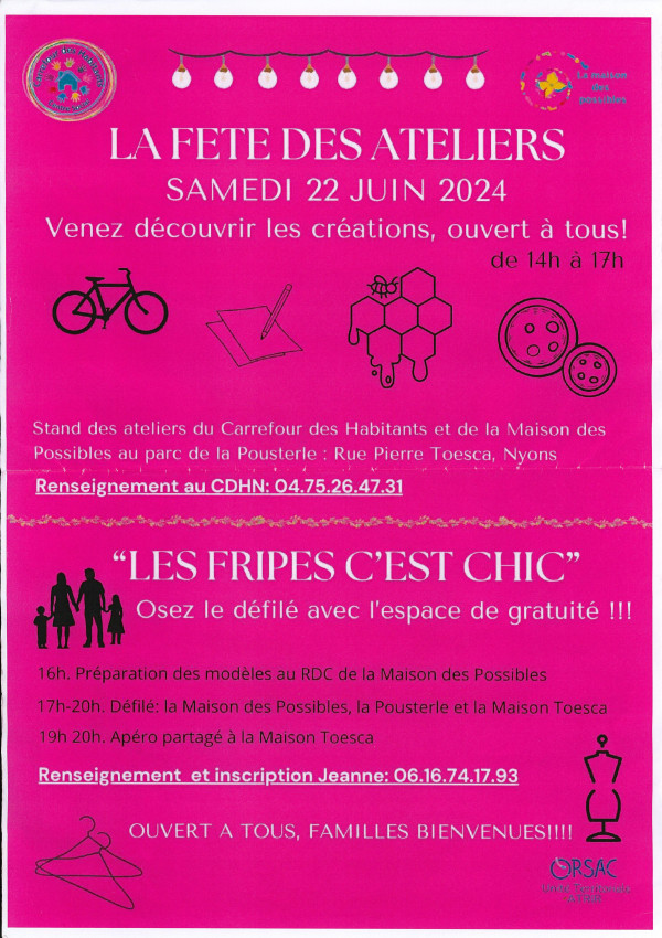 La fête des ateliers