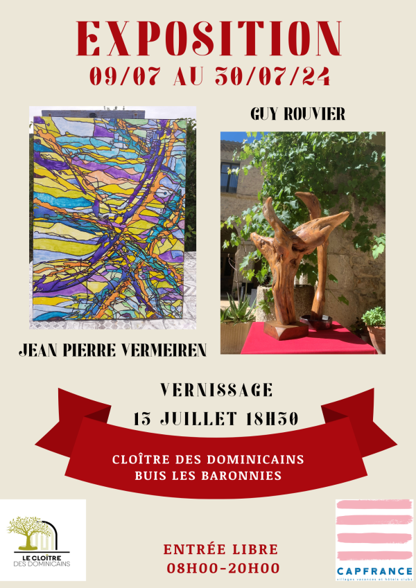 Exposition d'arts: entre peinture et sculpture