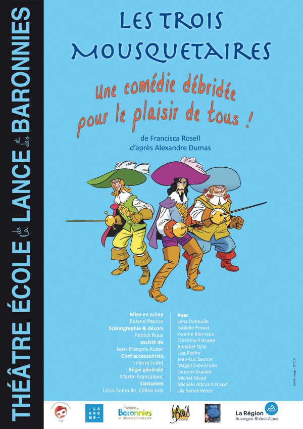 TELB - "Les trois mousquetaires"  - Mise en scène Roland Peyron