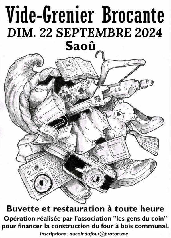 Vide Grenier à Saoû