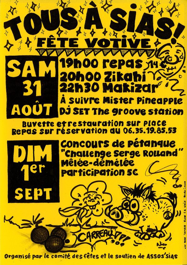 Fête votive Tous à Sias