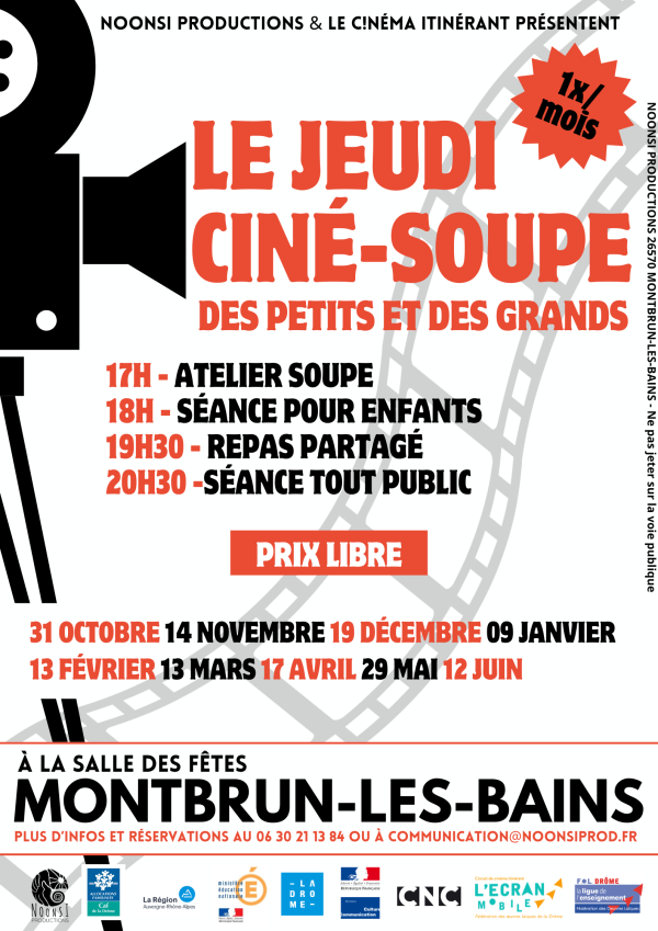 Les jeudis CINESOUPE !