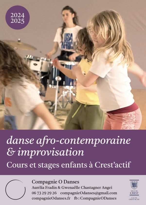 Saison 24-25 - Danse afro-contemporaine et improvisation