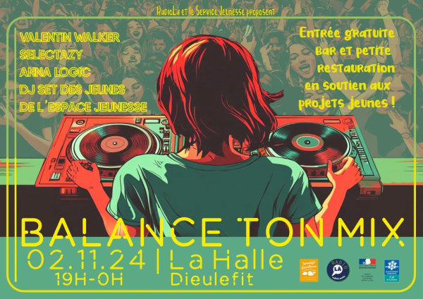 Balance ton mix  : les  jeunes du territoire aux platines