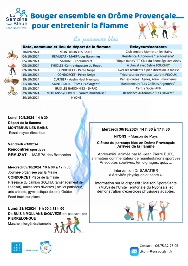 Intervention Maison Sport-Santé - Journée Cloture Mois bleu
