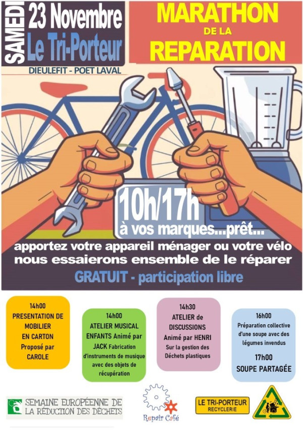 1er RépaRathon du Triporteur