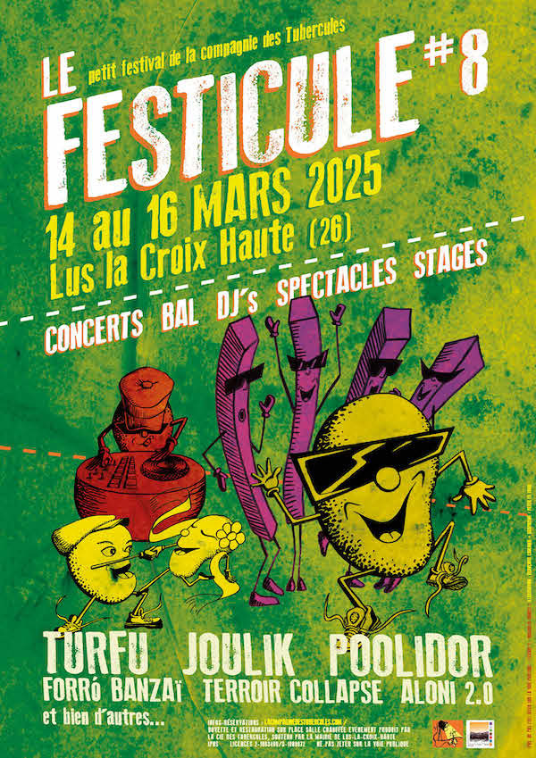 Le Festicule 8 - Le petit festival de la compagnie des Tubercules