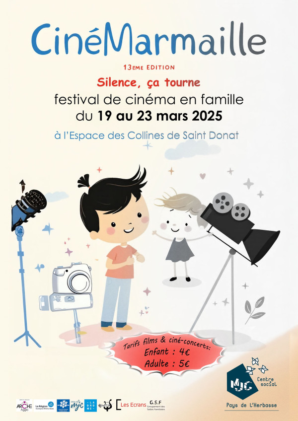 Festival Ciné-Marmaille 2025 - "Silence ça tourne !"