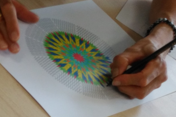 Atelier création mandala vibratoire de votre prénom