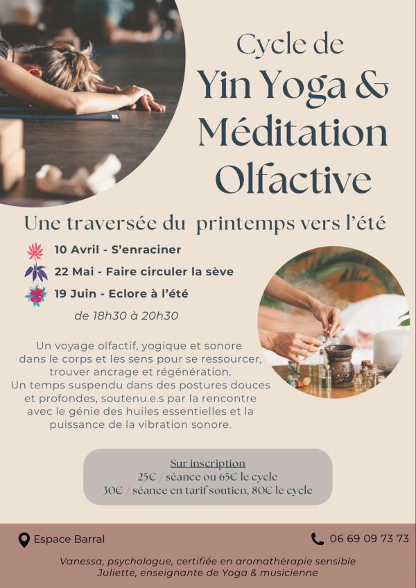 Yin Yoga et Méditation olfactive