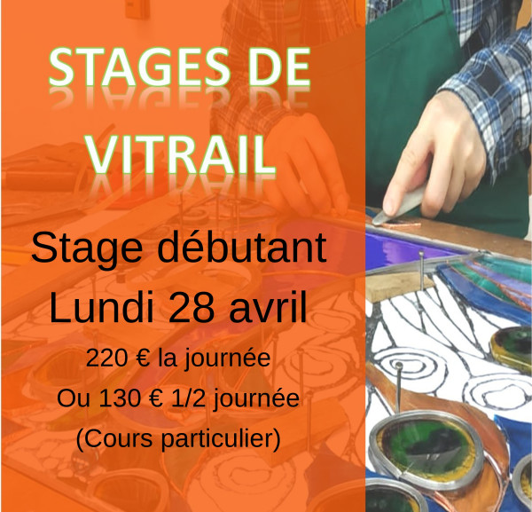 stage vitrail débutant