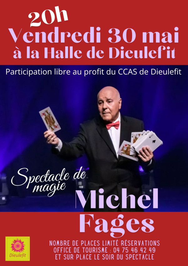 Spectacle de magie : Michel Fages