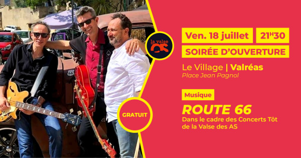 Route 66 - Les Concerts tôt de la Valse des As