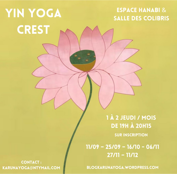Cours de Yin Yoga