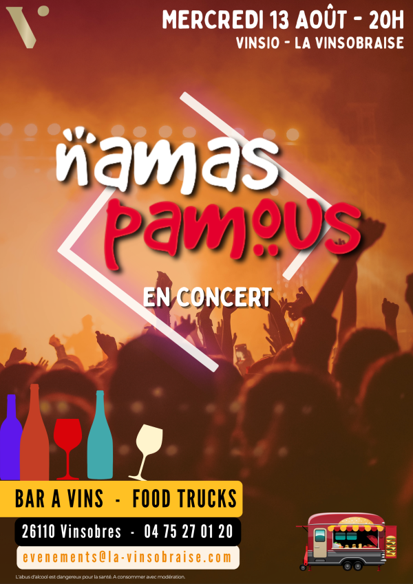 Namas Pamous en concert