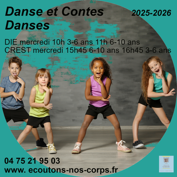 Danses et Contes 3-6 ans en Drôme