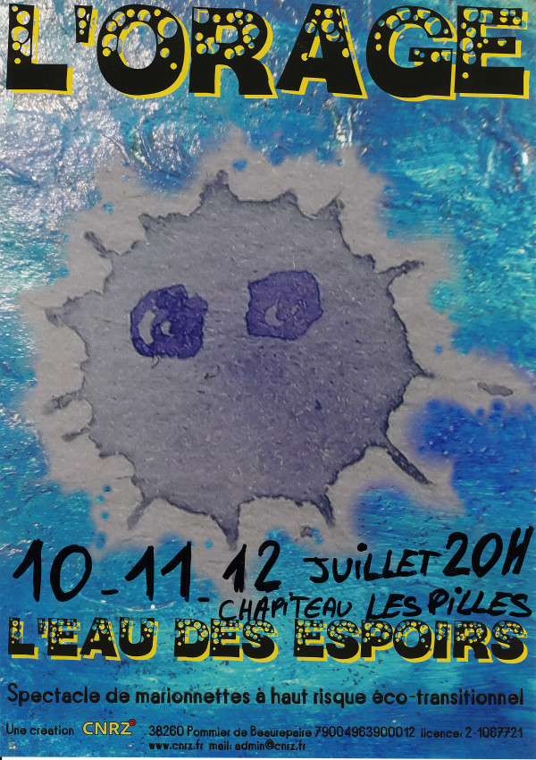 Spetacle l'Orage l'eau des espoirs