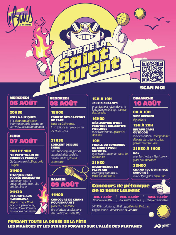 Fête votive de la Saint Laurent