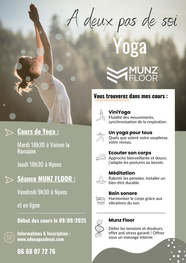 Rentrée YOGA & MUNZ FLOOR