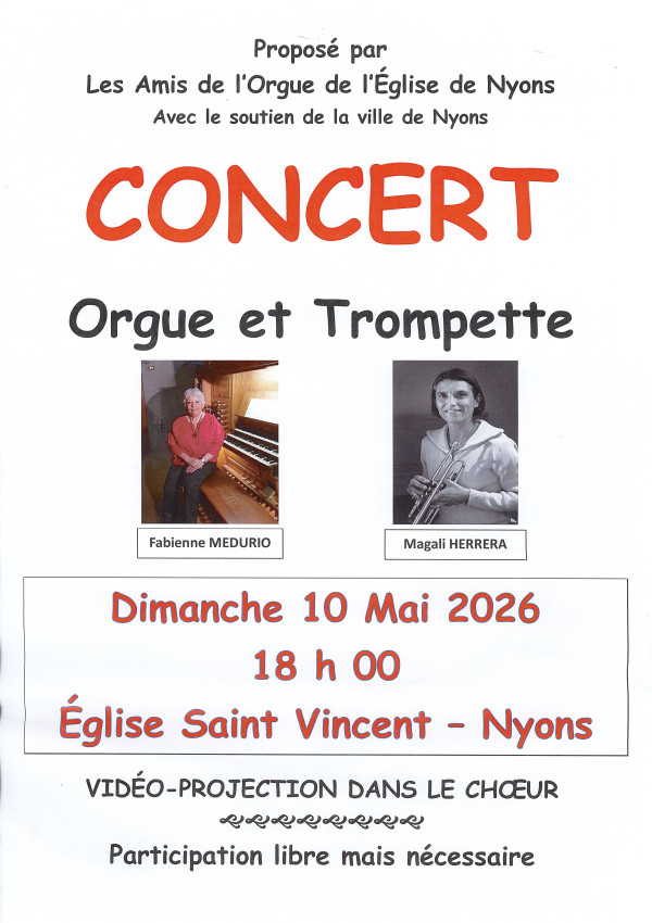 Concert Orgue et Trompette