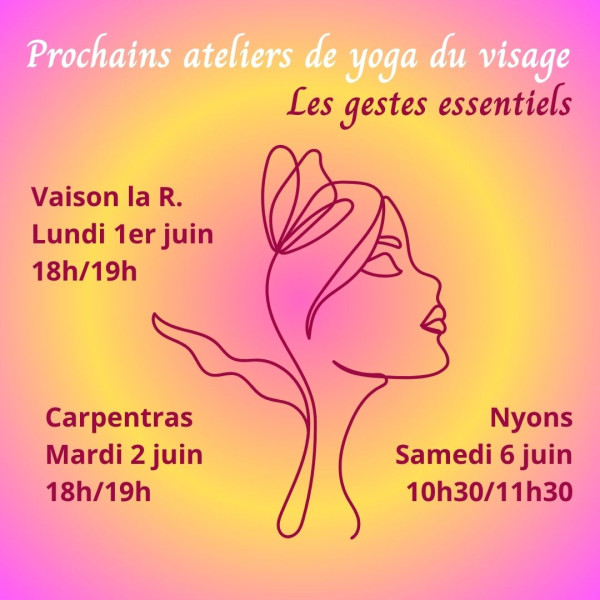 Atelier yoga du visage