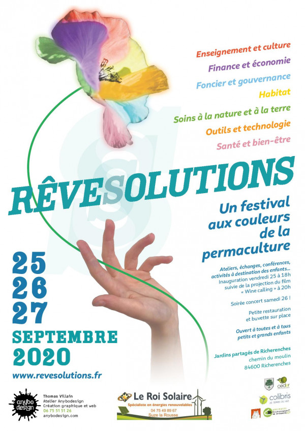 Festival permaculture Revesolutions du 25 au 27 sept à Richerenches