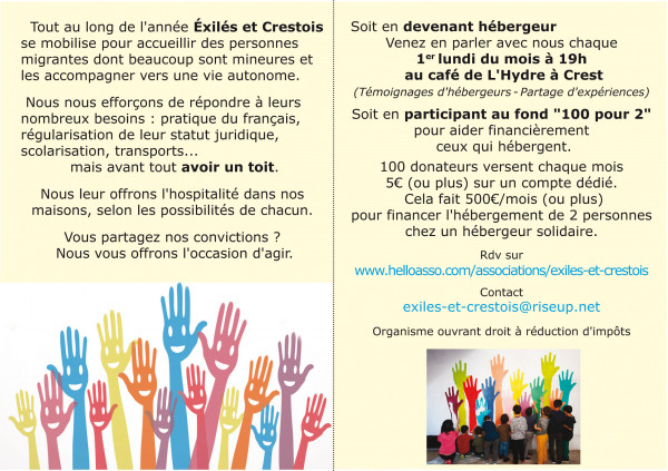 Exilés et Crestois